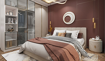 整木定制現(xiàn)代輕奢風(fēng)格與金屬共舞，領(lǐng)略流光歲