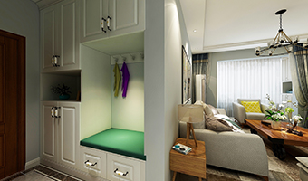 家里沒有玄關(guān)怎么設(shè)計(jì)鞋柜？