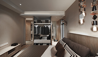 轉角衣柜怎么設計才能合理利用“死角”？