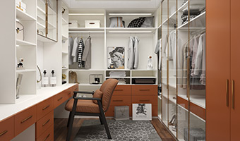 衣帽間是選擇開放式還是封閉式？