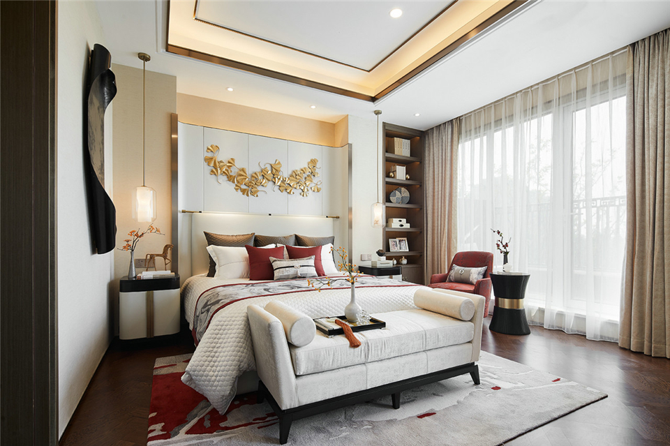 大臥室怎么進(jìn)行整木定制裝修，要注意什么？(圖1)