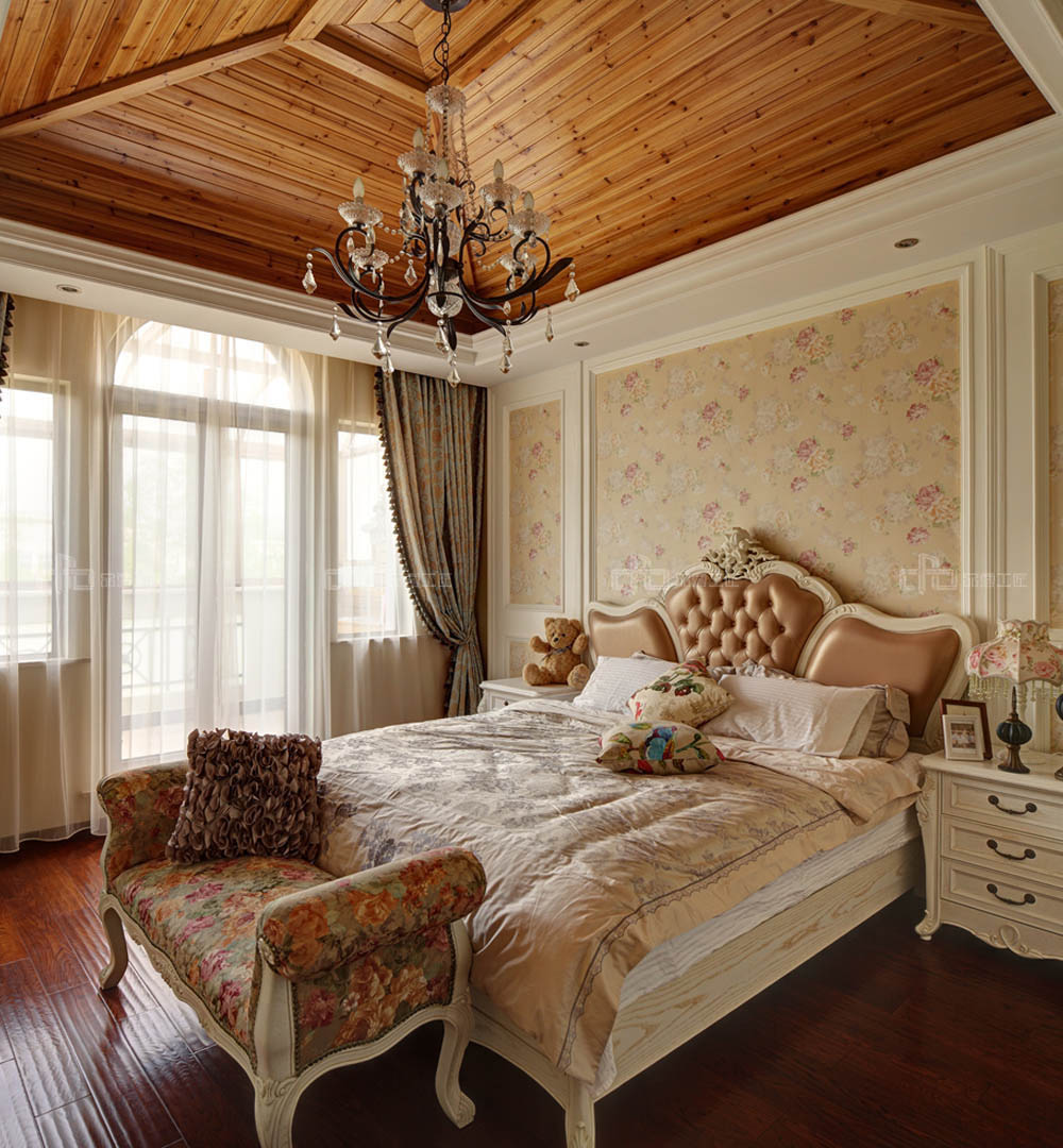 整木定制臥室效果圖，夢生長的花園(圖10)