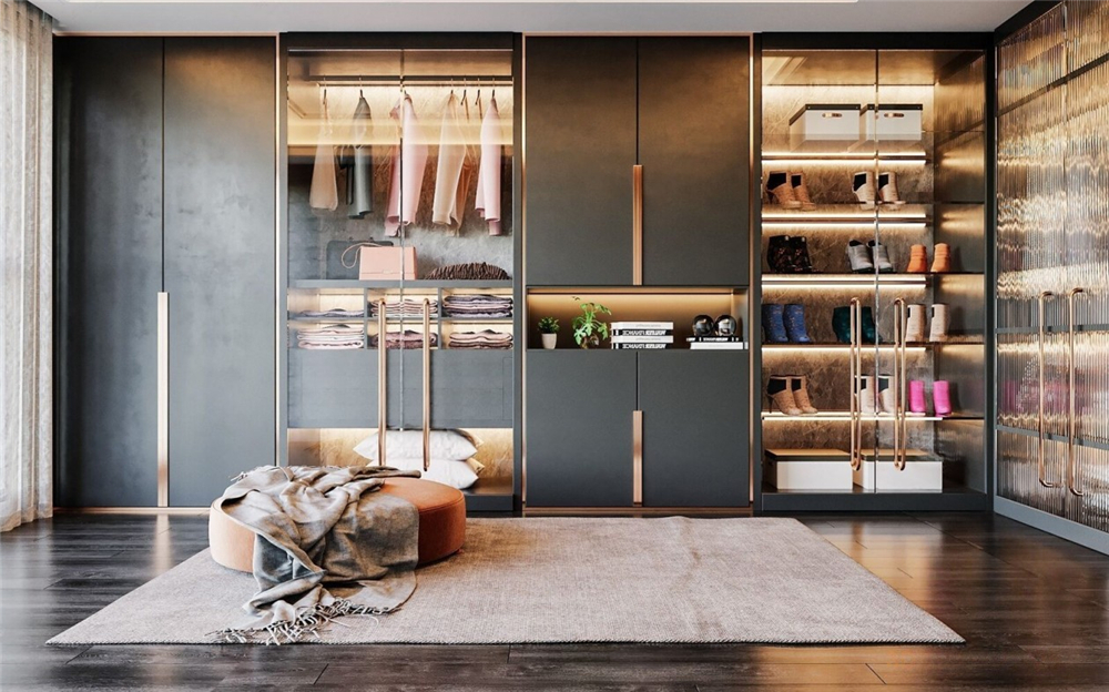 衣柜門是選擇有把手還是無(wú)把手？(圖1)