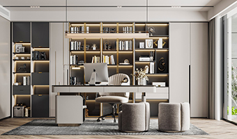 書房定制書柜設(shè)計(jì)要注意什么？