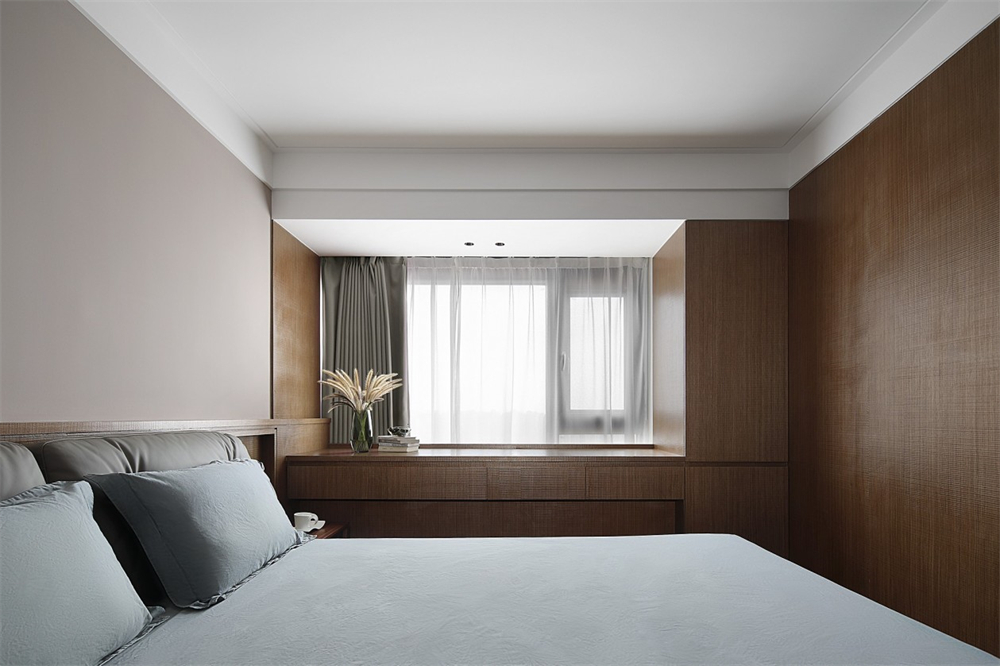 200㎡大平層整木定制，現(xiàn)代極簡風格(圖17)