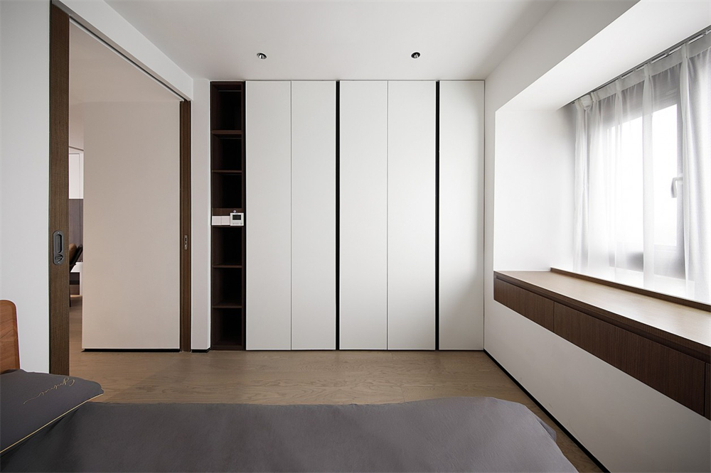 200㎡大平層整木定制，現(xiàn)代極簡風格(圖23)