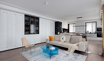 143㎡簡約法式，高級而浪漫的美居