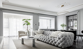 140㎡法式風格設計，整木定制法式浪漫