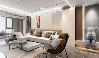 118㎡整木定制裝修，現(xiàn)代簡約風格設計