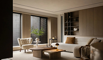 258㎡現(xiàn)代極簡大平層，整木定制裝修設(shè)計