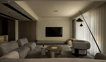 500㎡整木定制大宅，原木侘寂風(fēng)