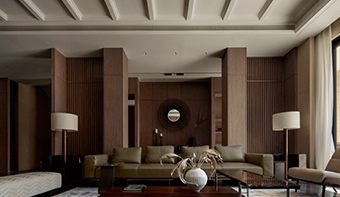 500㎡別墅豪宅整木定制，新中式裝修美學(xué)