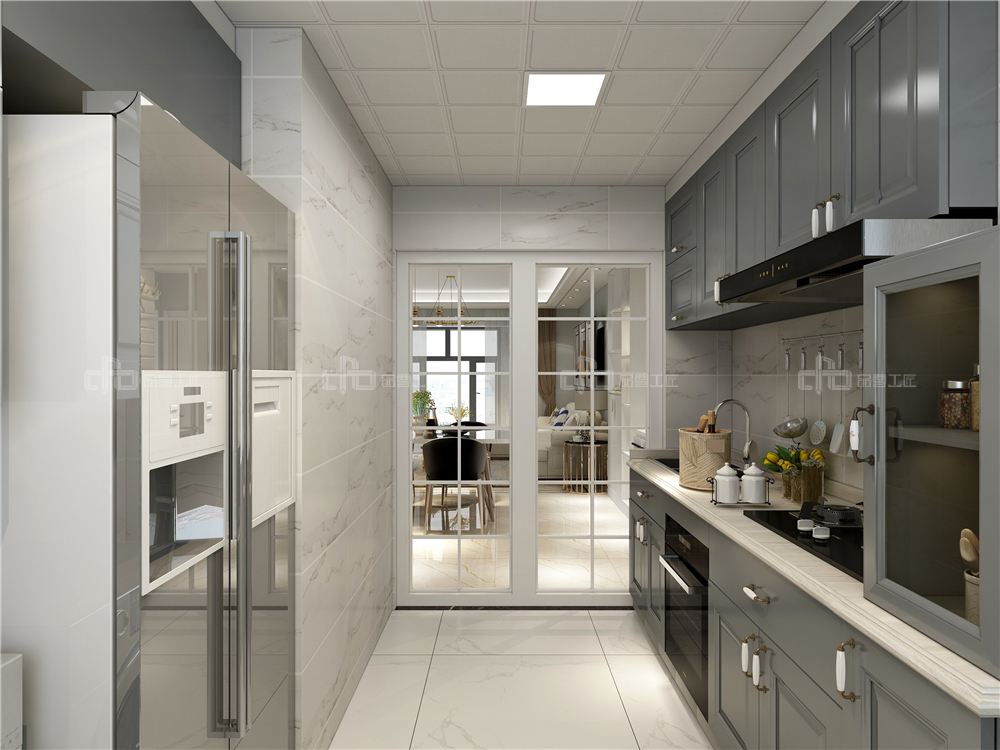 廚房門設(shè)計什么款式比較好看？(圖1)